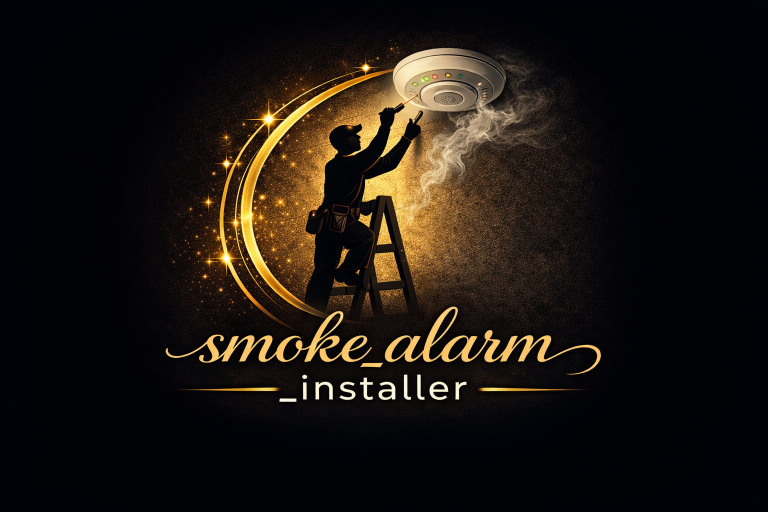 Smoke Alarm Installer Bath Logo